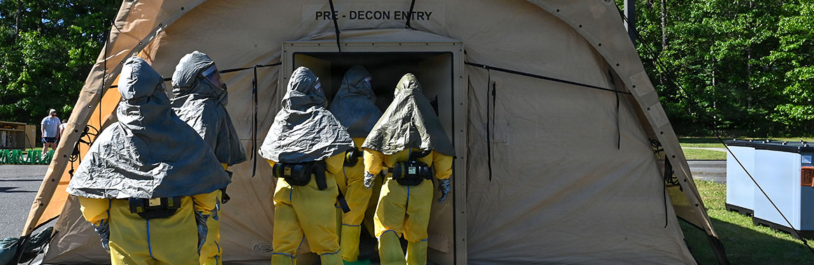 Massachusetts Guard Enhances Emergency Decontamination Skills